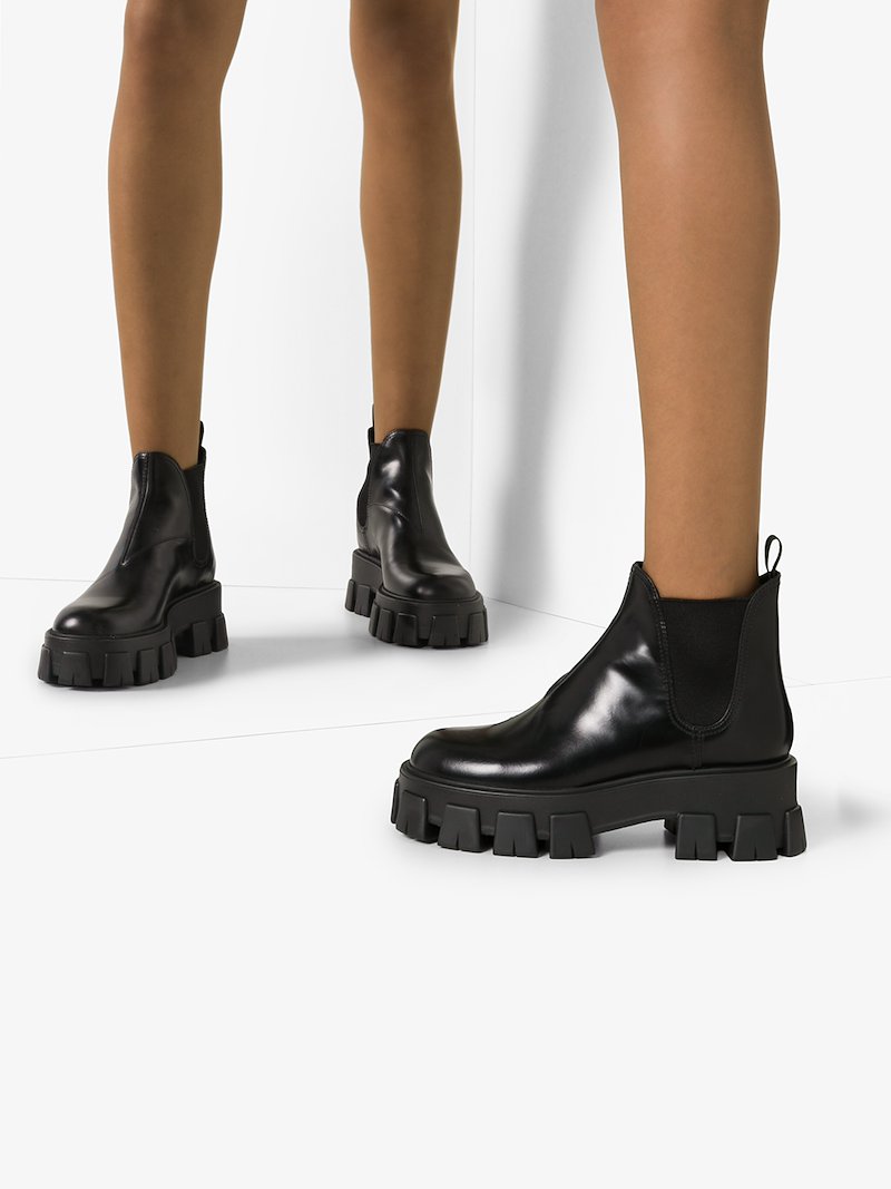 prada 55 chelsea boots