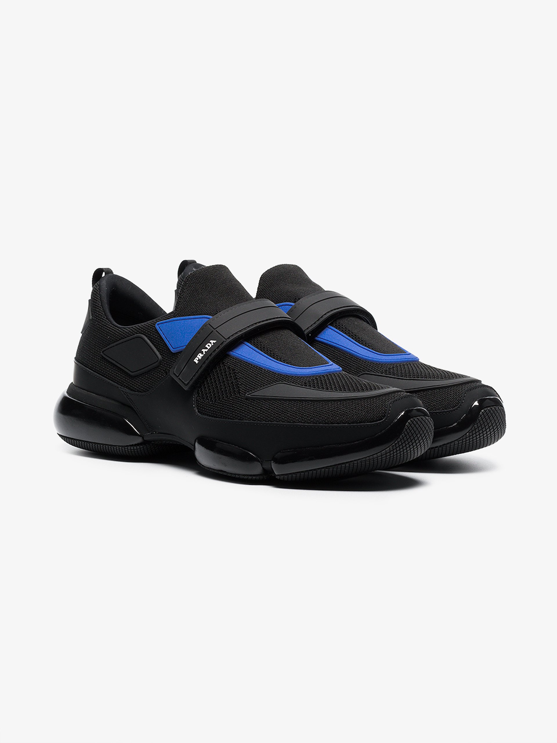 black and blue prada cloudbust