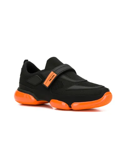 black and orange prada cloudbust