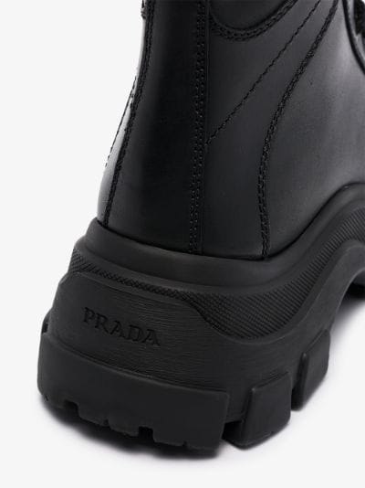boots prada black