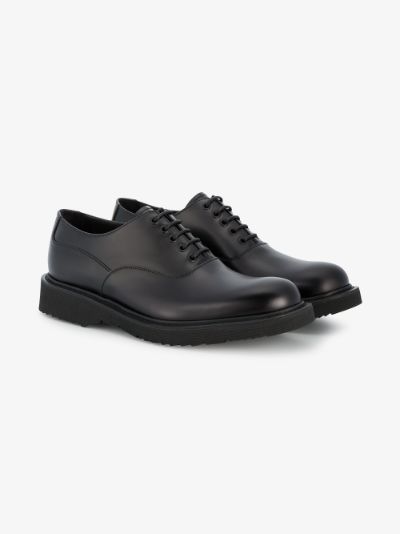 thick sole derby shoes