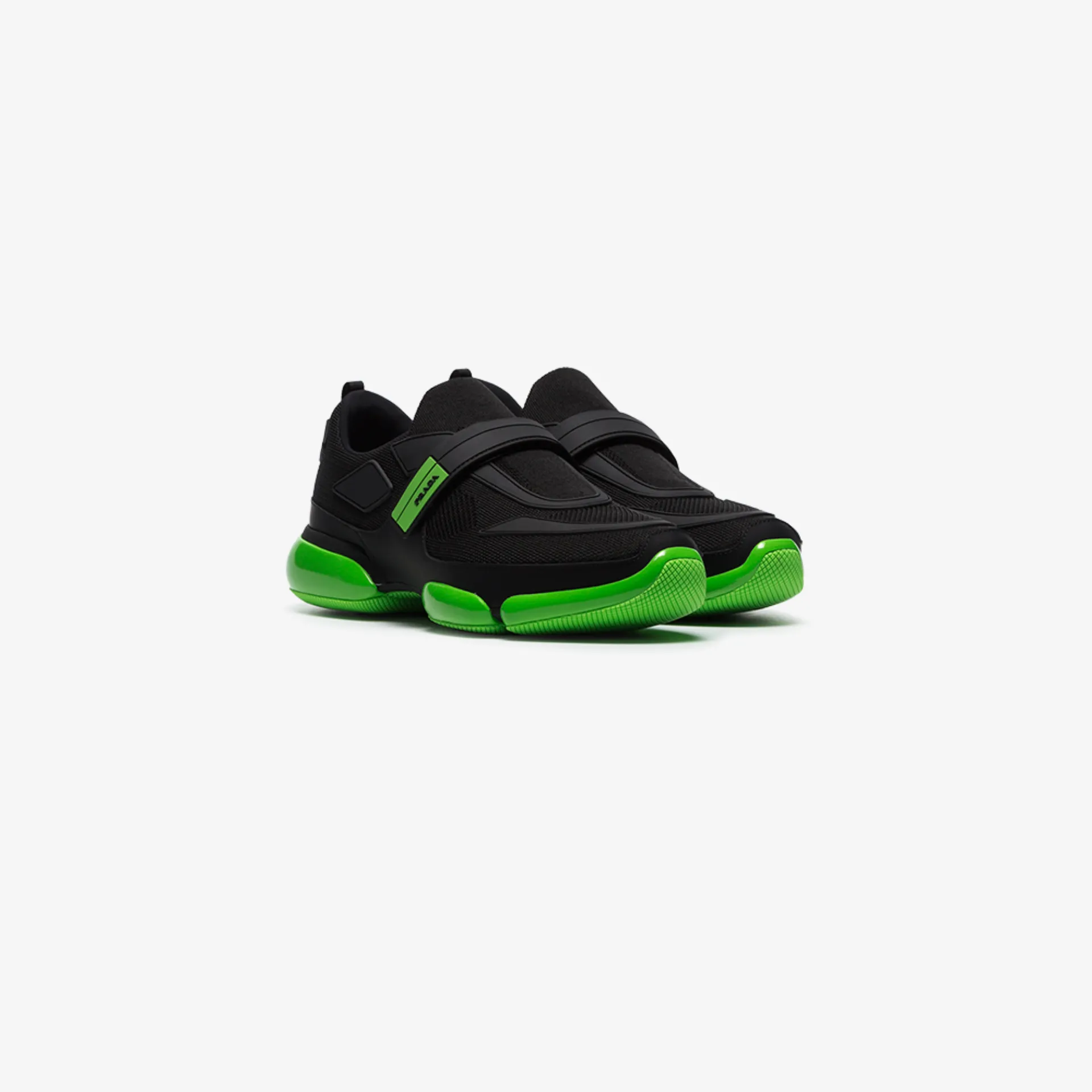 black and green prada cloudbust