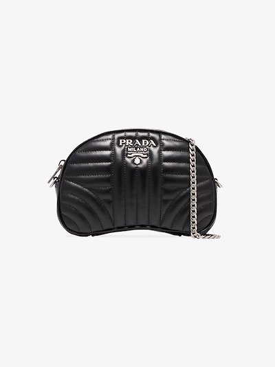 prada diagramme leather belt bag