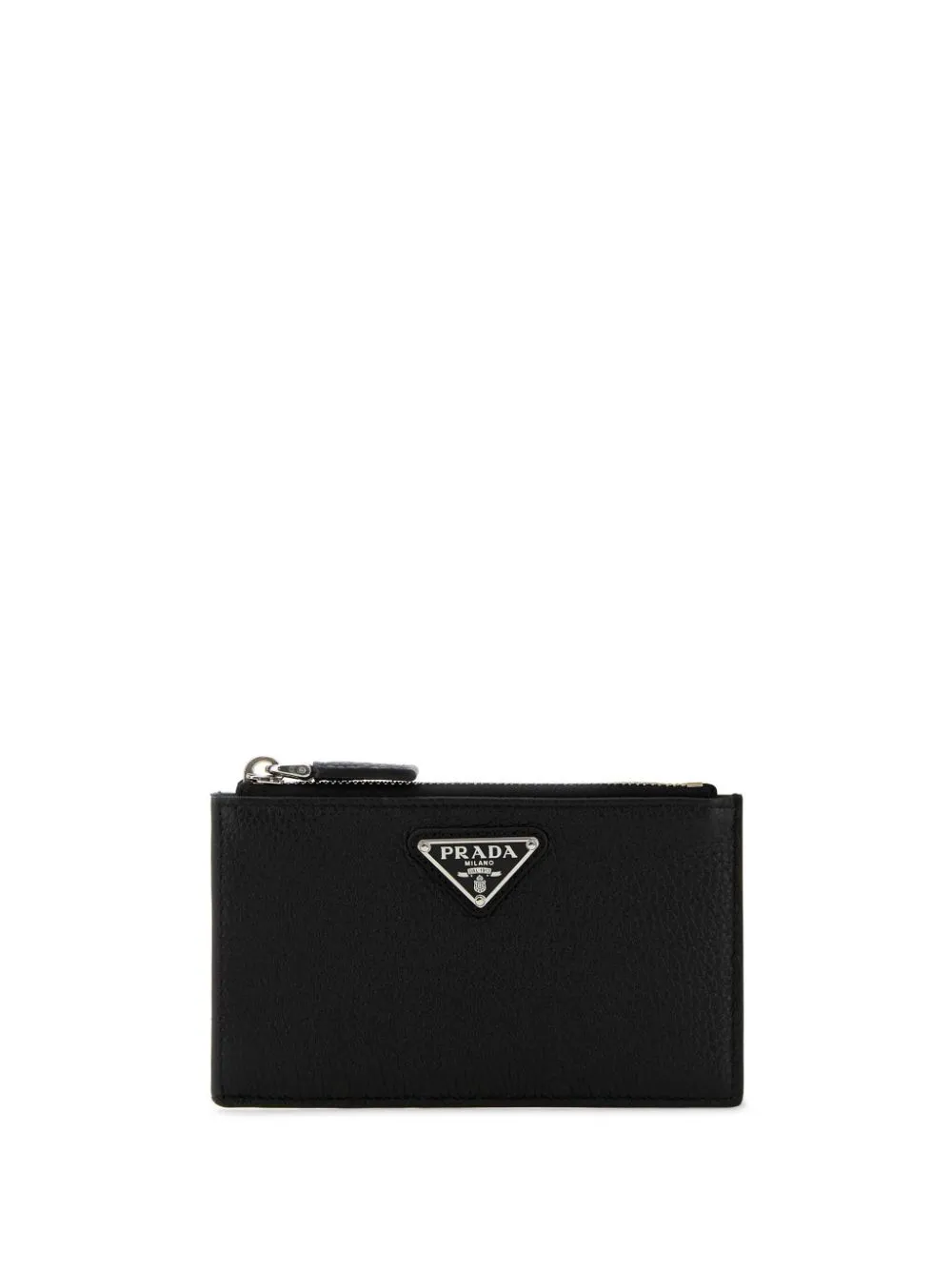 Prada Black leather card holder Eraldo DE