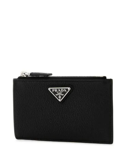 Prada Black leather card holder Eraldo UK