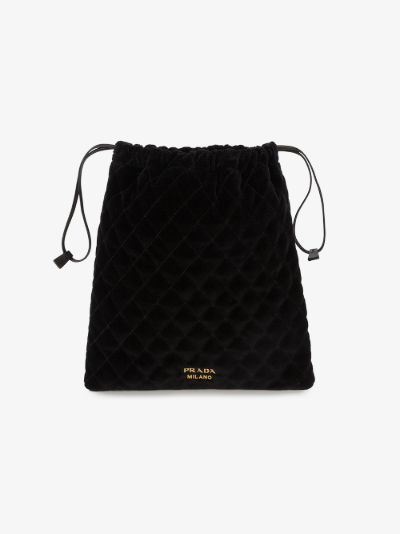 prada velvet purse