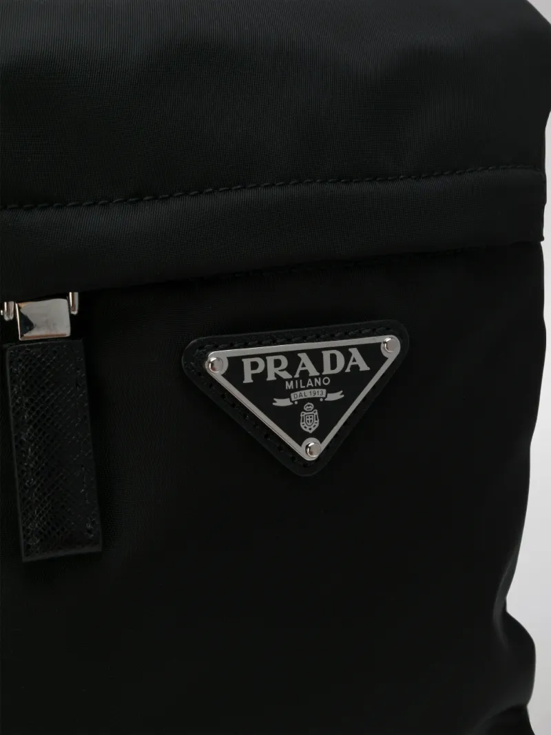 prada technical fabric shoulder bag