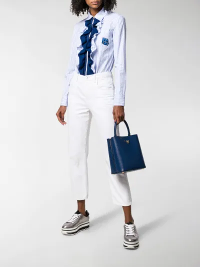 prada double bucket bag