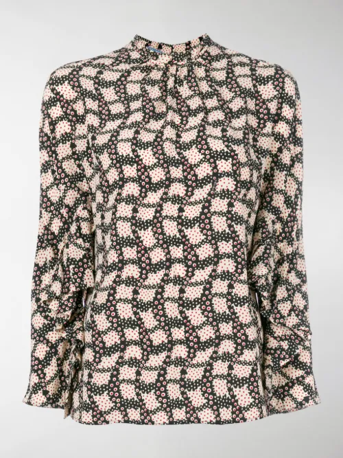 Prada - Blusa stampata