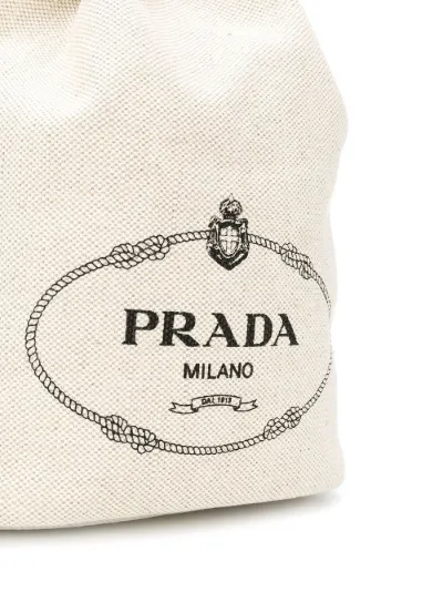 Zaini Prada in Tela Blu - 22110717
