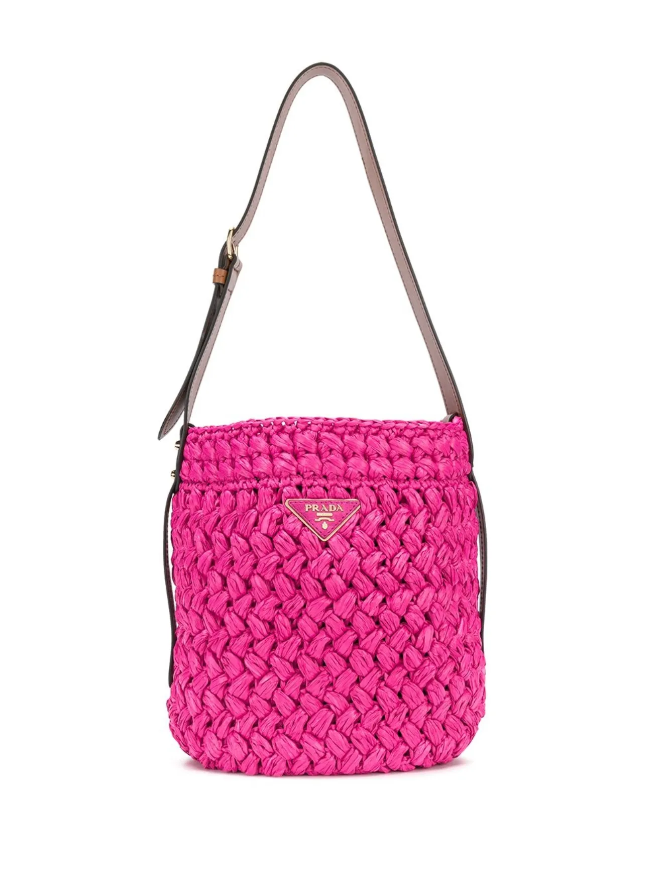 Prada Borsa a secchiello rosa | MODES