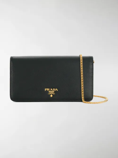 Prada - Borsa a spalla Saffiano