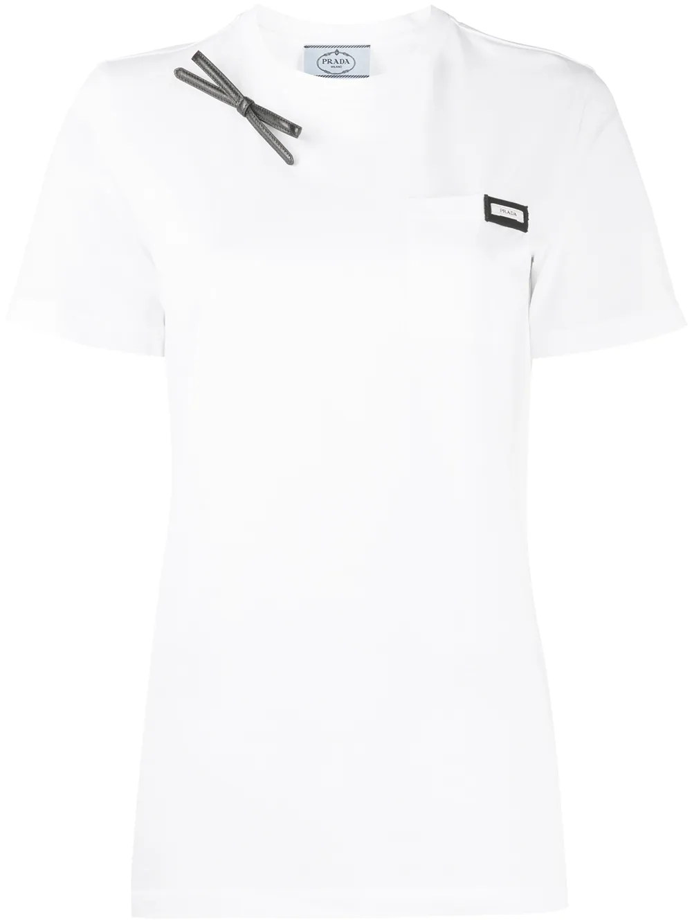 prada white t shirt