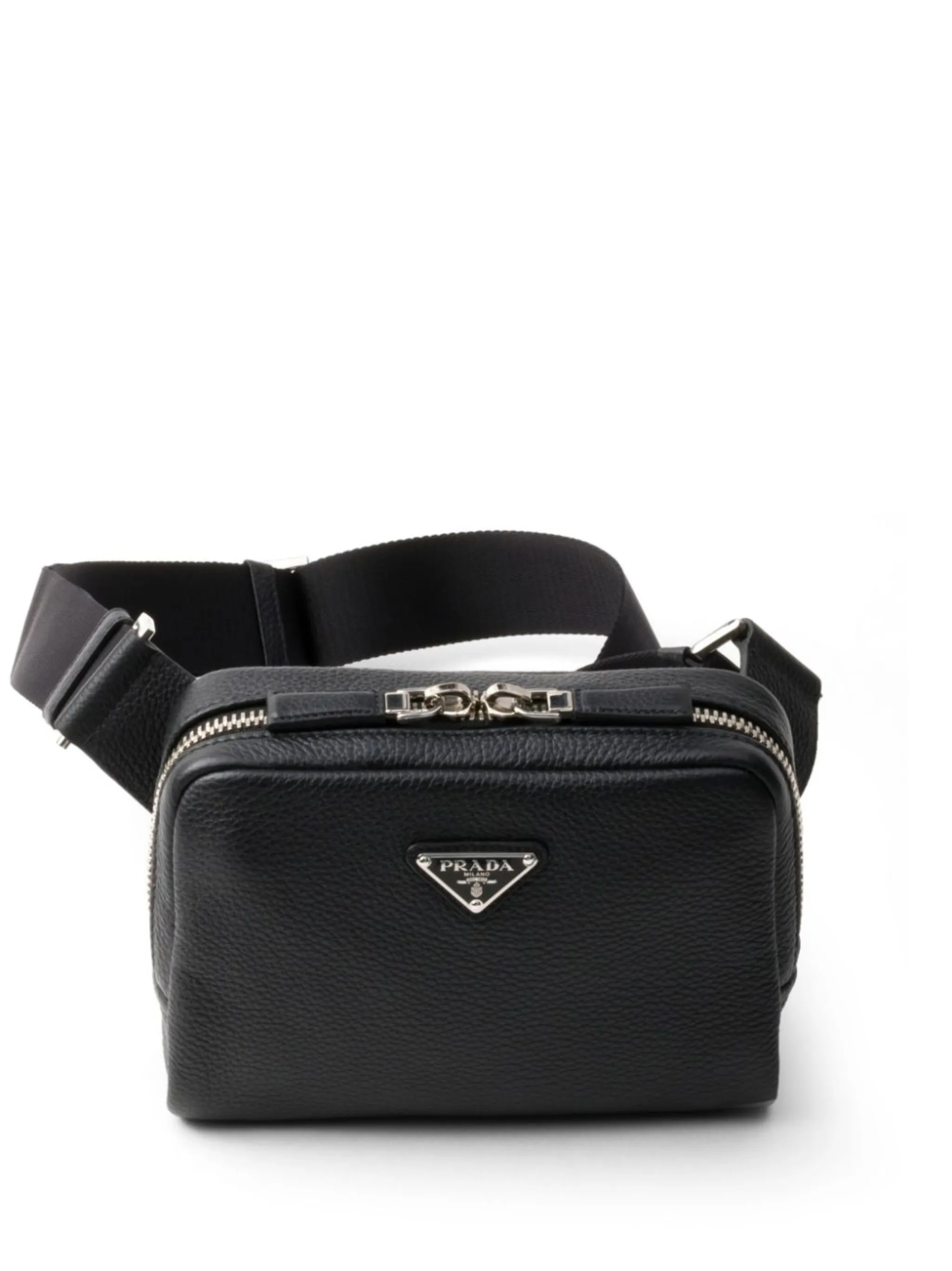 Prada fanny pack leather best sale