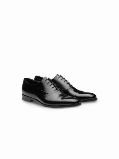 Prada Brushed leather Oxford shoes Eraldo UK