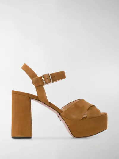 prada buckle sandals