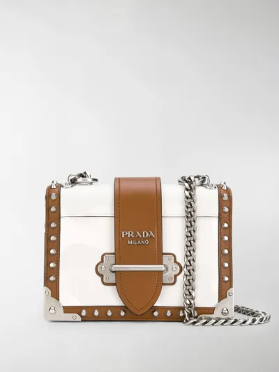 prada cahier brown