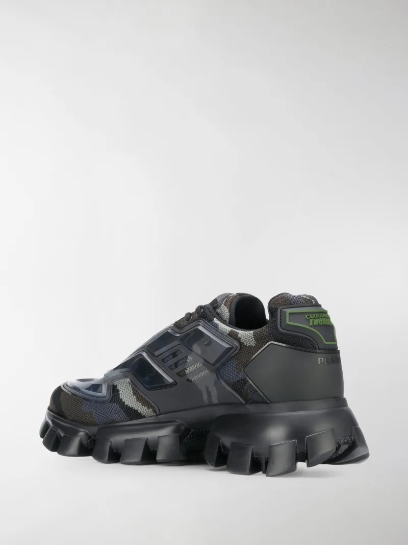 prada camouflage sneakers