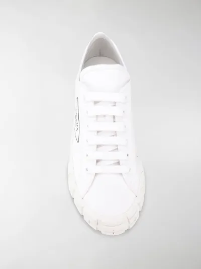 prada canvas trainers