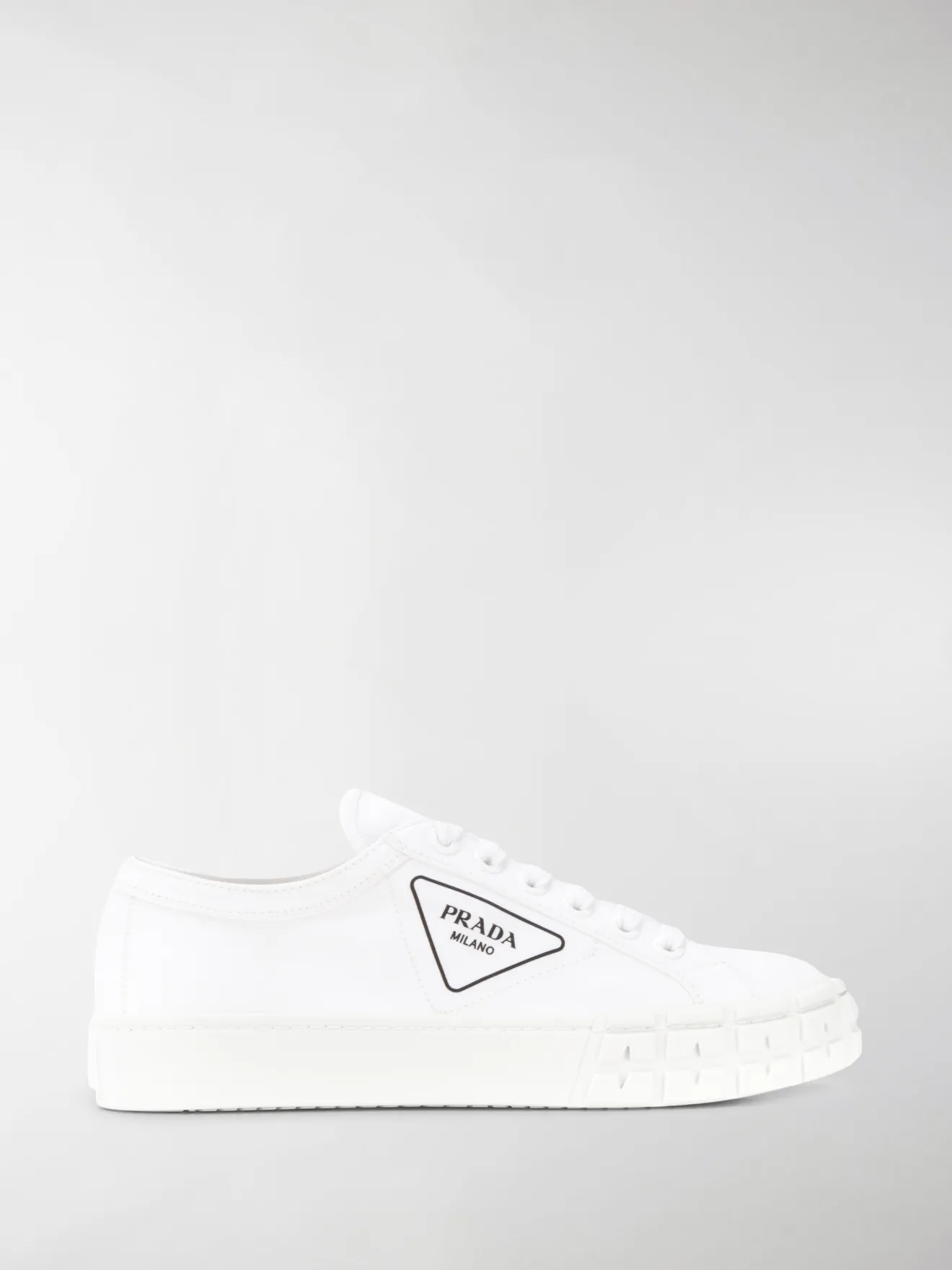 prada canvas trainers