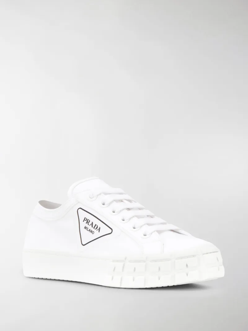 prada canvas trainers