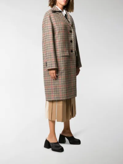 Prada check coat Clearance