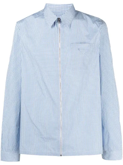 zip front shirt