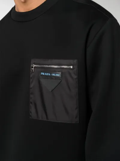 black prada sweater