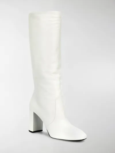 prada chunky heel boots
