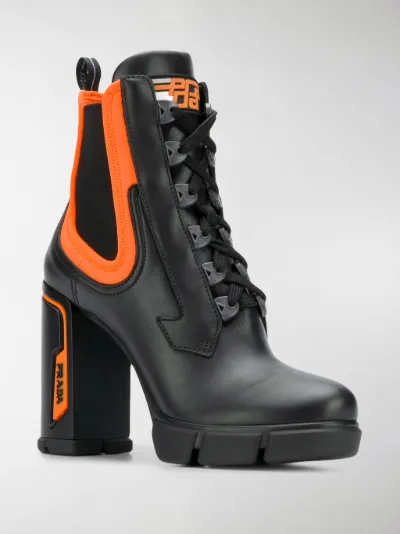 prada boots lace up