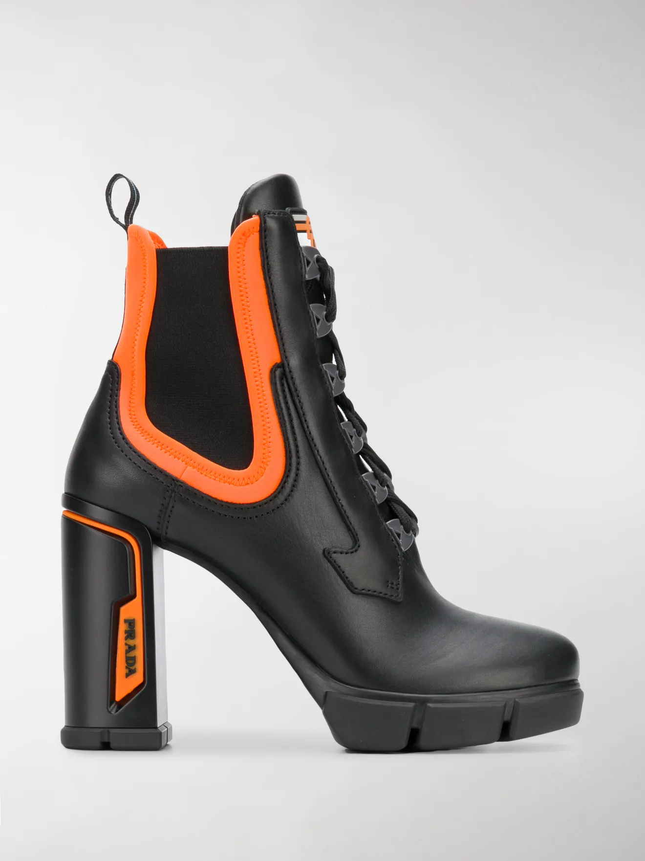 prada men's lace up boots