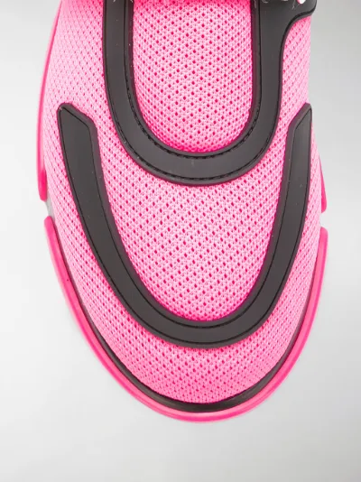 Prada Cloudbust high-top sneakers pink 