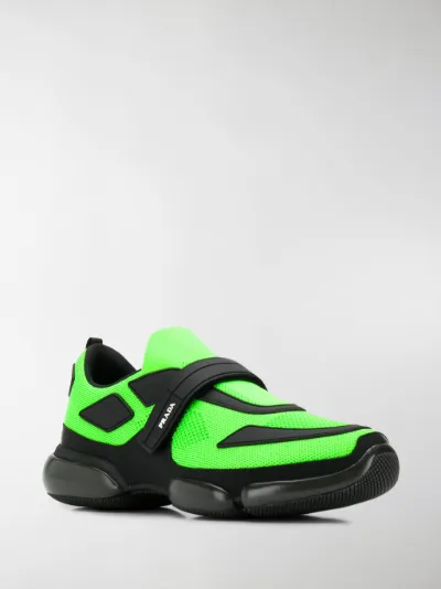 prada cloudbust neon green