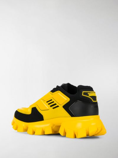 prada shoes yellow