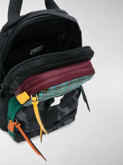 colour block backpack