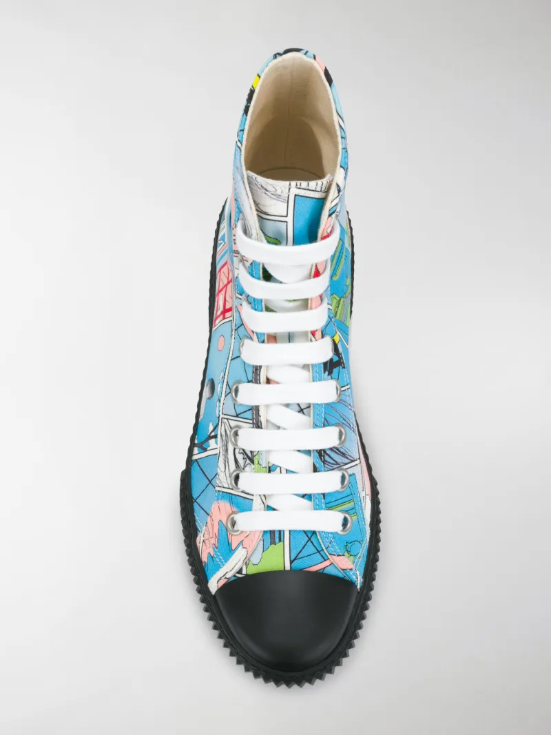 prada comics sneakers
