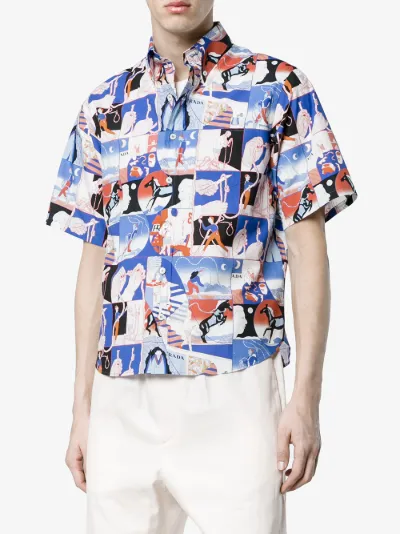 prada comic shirt