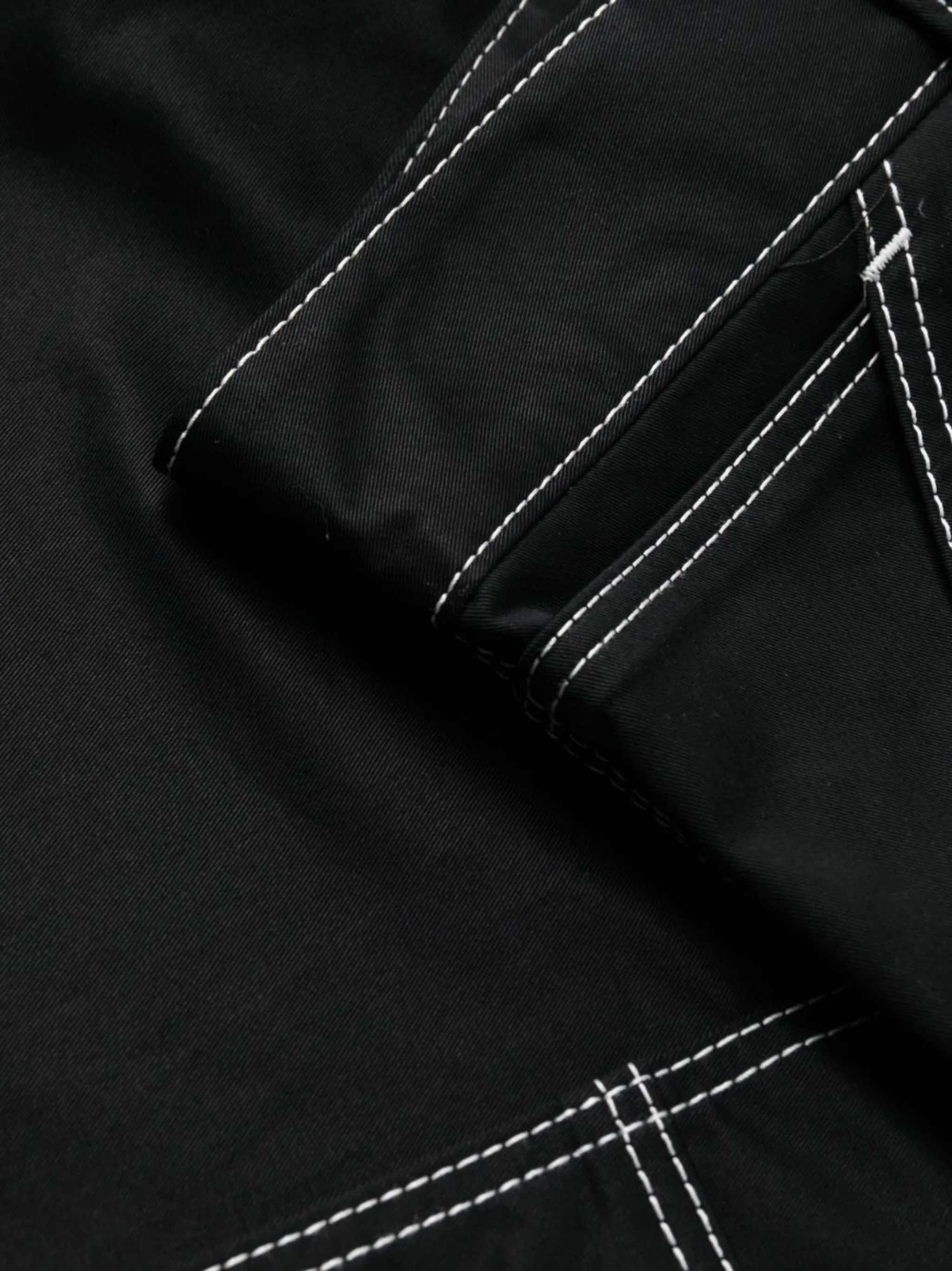 Prada contrast-stitch straight-leg trousers | Eraldo.com SG