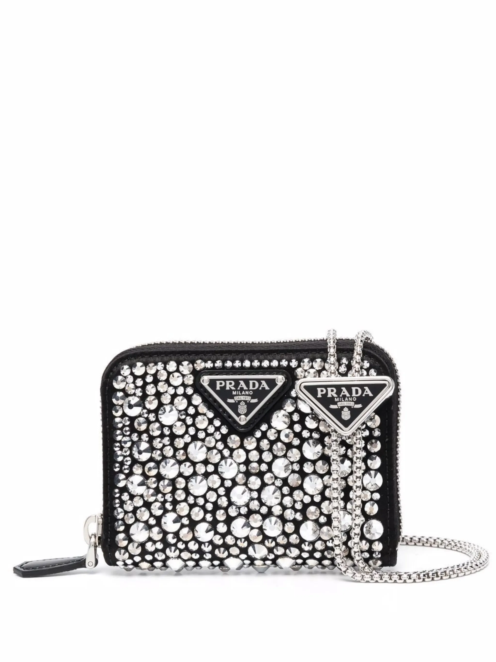 Prada studded wallet hotsell