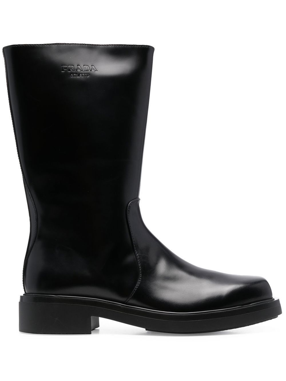 Prada wellington outlet boots