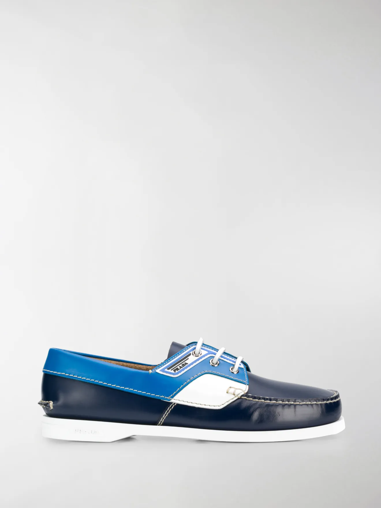 prada deck shoes