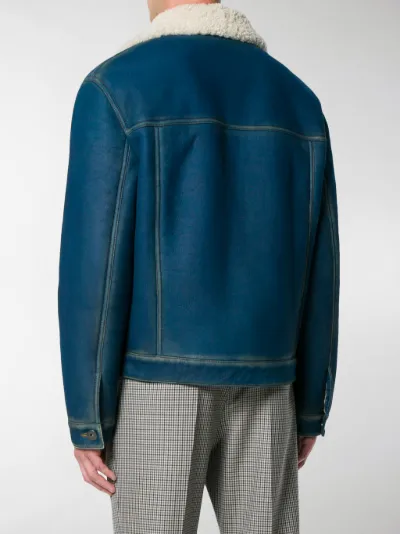 denim sheep jacket