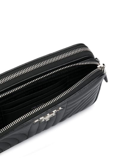 Prada Diagramme Mini Bag in Black