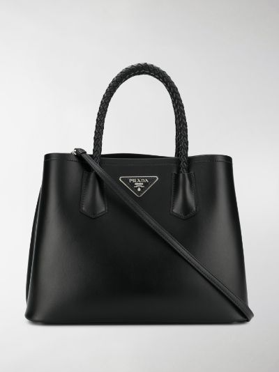 prada calf leather tote bag