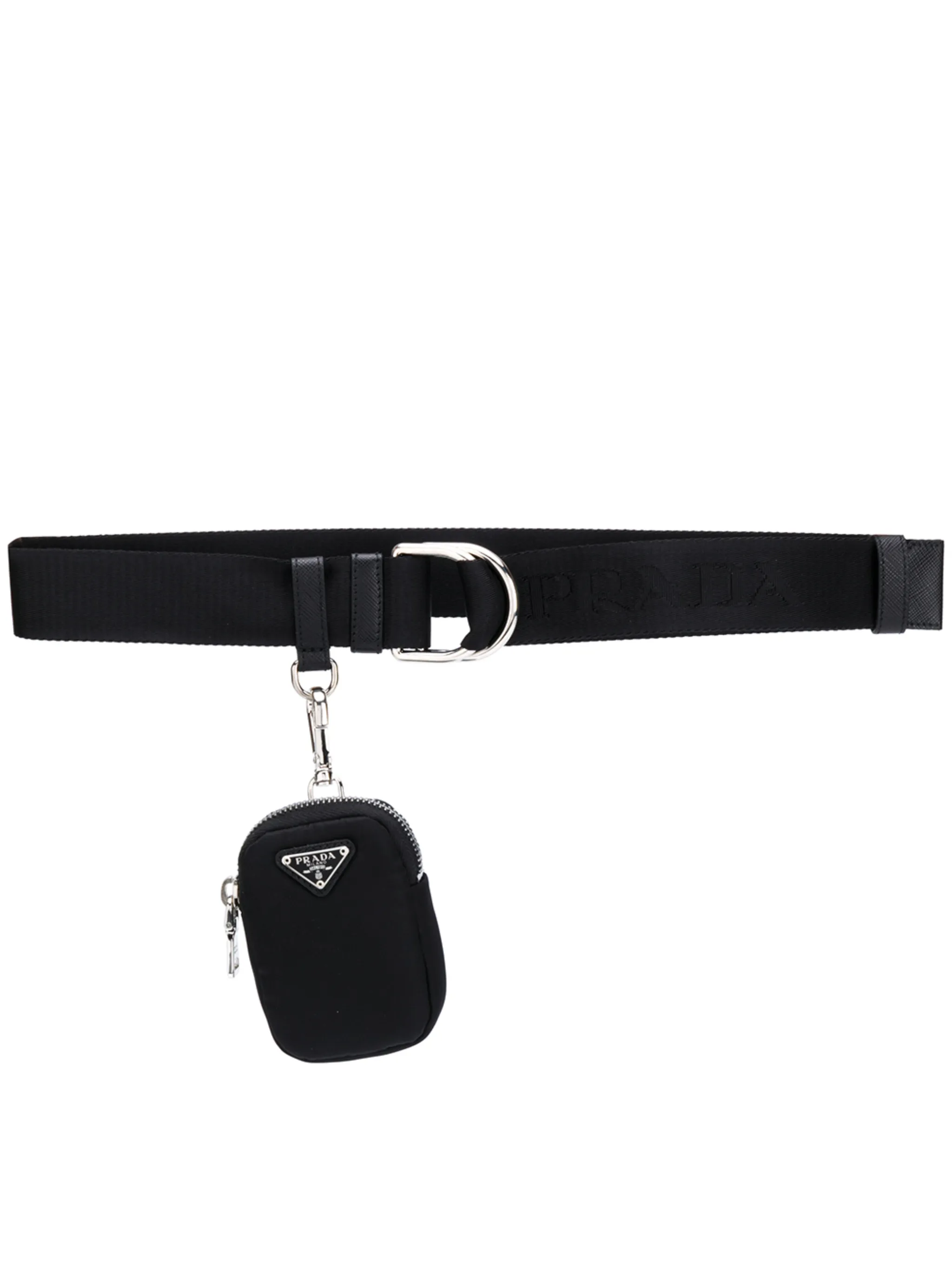 Prada double ring pouch detail belt Eraldo DE