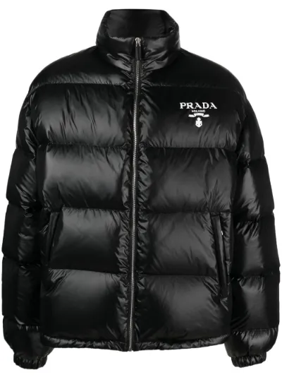 Down feather hot sale puffer jacket