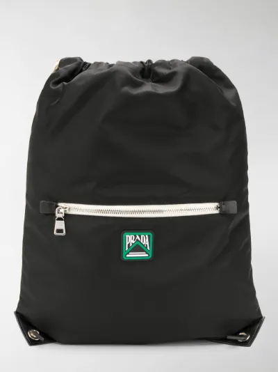 prada drawstring backpack
