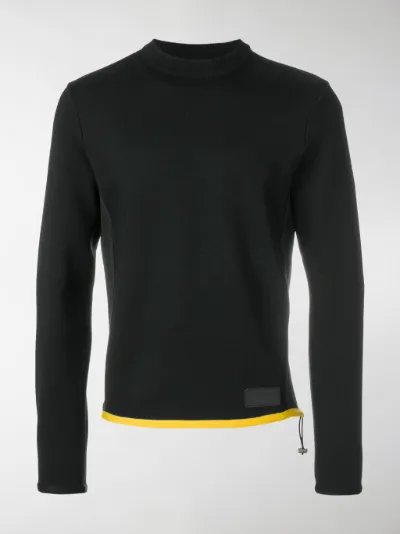 Prada - drawstring-detail knitted jumper