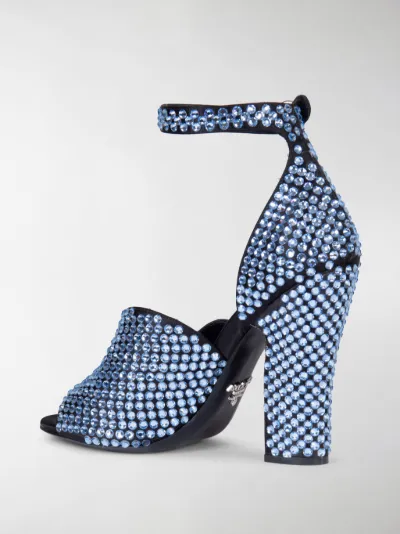 prada embellished sandals