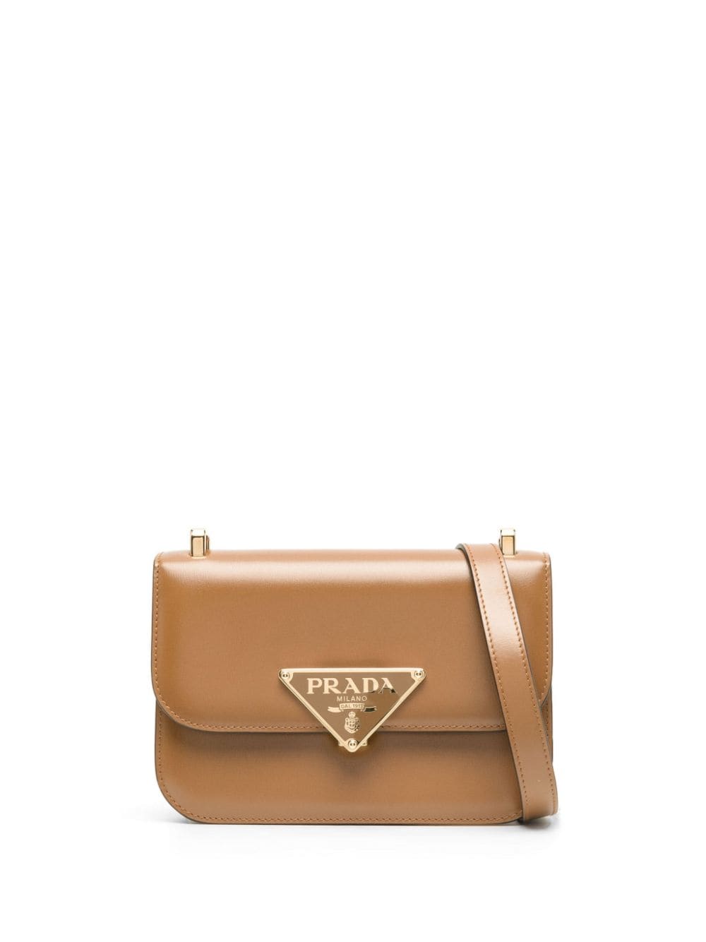 Prada Identity logo-plaque shoulder bag, Prada, Eraldo.com
